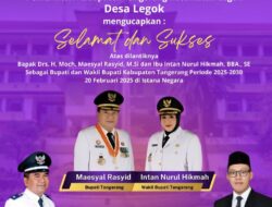 Desa Legok mengucapkan