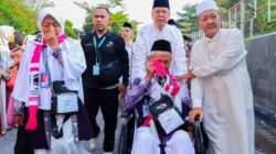 Lepas Ratusan Jemaah Haji dari Tangsel, Benyamin: Penantian Belasan Tahun, Kini Saatnya Jadi Tamu Allah