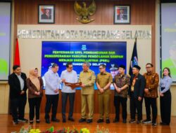 Benyamin Serahkan Surat Penunjukan Pemenang Lelang ke Konsorsium IEH-CNTY: Segera Bangun PSEL di TPA Cipeucang