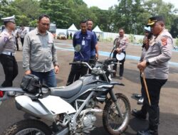Pastikan Kelaikan untuk Optimalisasi Pengamanan, Kapolresta Tangerang Cek Kendaraan Dinas