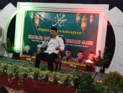 Hujan Deras Bukan Penghalang Bagi Jamaah Musholah Nurusainah Untuk Hadiri Maulid
