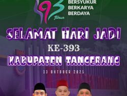 Pimpinan Cabang Gerakan Pemuda Ansor Kabupaten Tangerang Mengucapkan