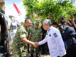 Benyamin Dampingi Wakil Panglima TNI Tinjau Pembangunan Gerai Koperasi Merah Putih di Tangsel