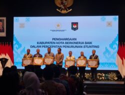 ​Tangsel Raih Penghargaan Kabupaten/Kota Berkinerja Baik dalam Percepatan Penurunan Stunting