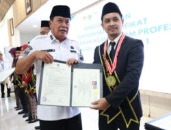 Bupati Tangerang Hadiri Kegiatan Penguatan dan Penyerahan Sertifikat Guru Pendidikan Agama Islam